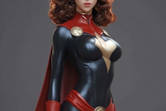 creating super hero character concepts for comics