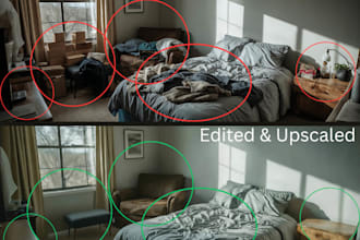 virtually remove objects and declutter real estate photos for property listings