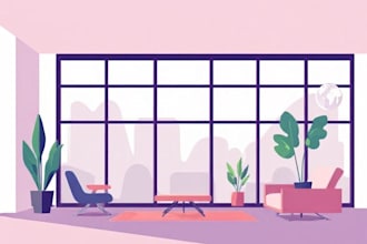 create modern flat vector illustration