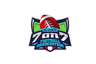 design attractive football organization logo