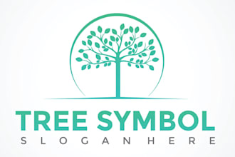design a professional tree service logo in illustrator