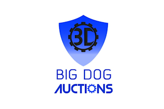 design aesthetics automobile auction company logo
