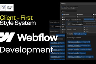 design a webflow business website