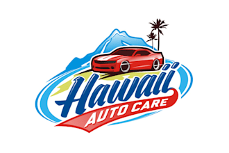 make unique iconic logo image for hawaii auto care industry