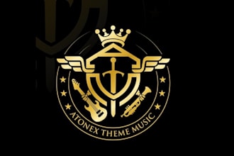 design money making music machine logo