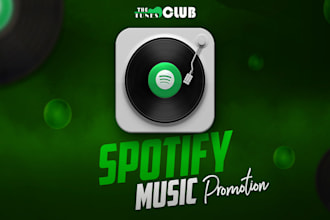 boost million spotify promotion, monthly listener, spotify playlist, stream