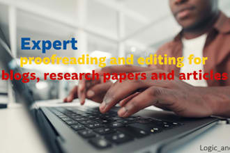 edit and polish your writing for clarity and error free content