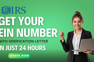 get you ein number and verification letter in just 24 hours