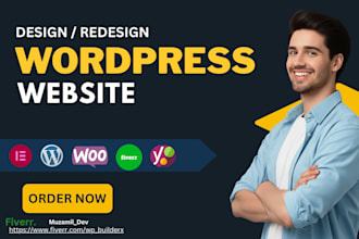 create or redesign wordpress blog website as a wordpress developer