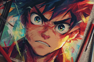 draw anime and manga illustrations