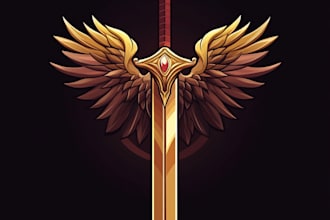 create a fantasy logo