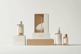 design cosmetic labels and luxury packaging