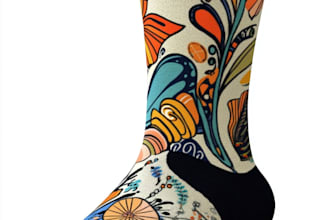 make a custom and pattern socks design