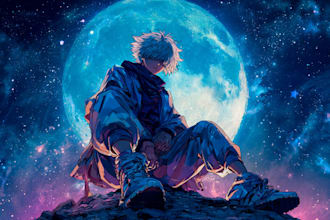 draw manga, comic and anime artwork