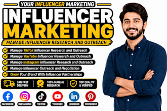 do influencer research and outreach for your brand