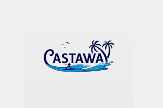 design startup clothing line castaway logo