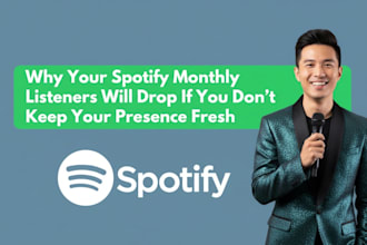 promote spotify music and increase monthly listeners for real followers