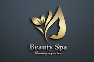 design massage therapy, skincare, spa, life coach, physical, sports logo