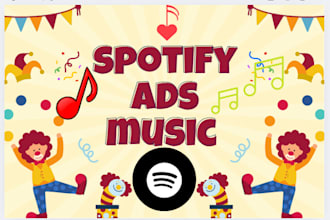spotify music promotion with, spotify ads for real streams