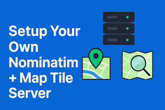 install and configure nominatim and map tile server on your vps for your gis