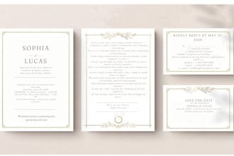 design elegant and modern wedding invitations in canva