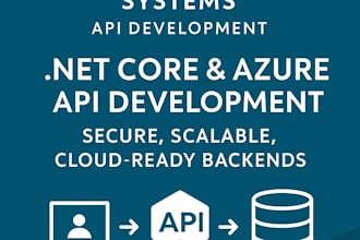 deliver secure backend apis using dotnet core azure and sql server
