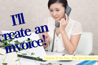 create professional invoices for your business