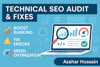 perform a complete technical SEO audit and fix website issues