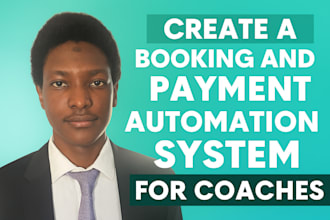 build a booking or payment system for your website