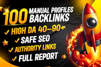 create social media profile on top notch platform for seo backlinks