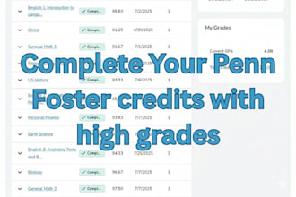 do complete penn foster work for you