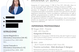 create your curriculm vitae