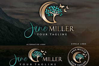 design outstanding, green, agriculture, lawn care, natural and environment logo