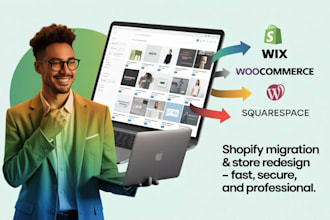 migrate shopify, redesign, and customize your ecommerce store