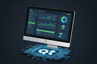 create custom qt desktop software for windows, linux, or maco
