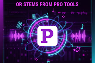 export your multitracks or stems from your pro tools session