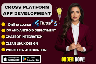 build your flutter or react native mobile app or IOS app with ai automation