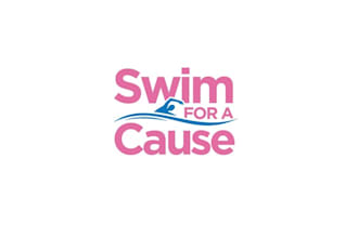 design unique swim cause logo