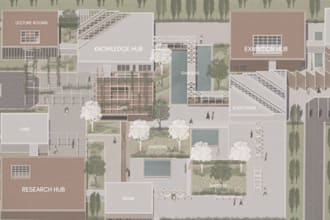 create architectural graphics, layouts, and presentation boards