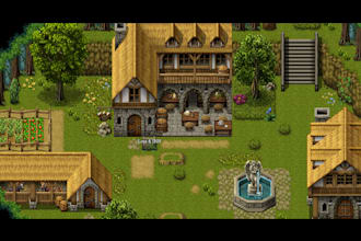 create beautiful and detailed maps for rpg maker mv or mz