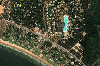 deliver 1m super resolution satellite images worldwide within a day