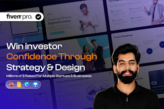 create investor pitch deck and fundraising startup presentation