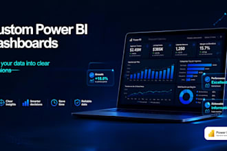 create a powerbi dashboard for you