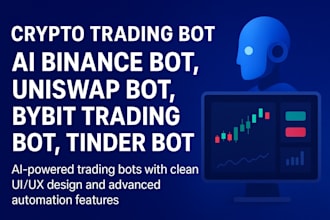 crypto trading bot, ai bianance bot, uniswap bot, bybit trading bot, tinder bot