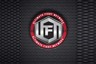 design beautiful fighter fan platform logo
