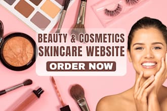 skincare shopify store skincare website beauty website skincare cosmetic website