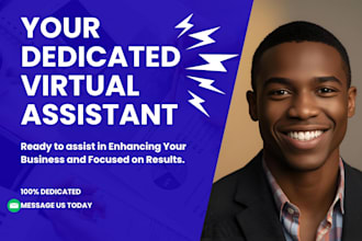 be your committed and reliable virtual assistant