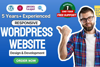 create wordpress website, rebuild website, business website