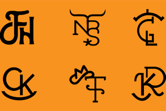 design a western, cattle brand logo for your ranch or farm