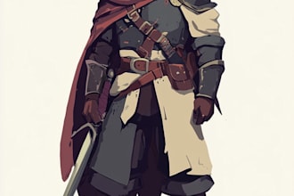 design simple 2d game characters